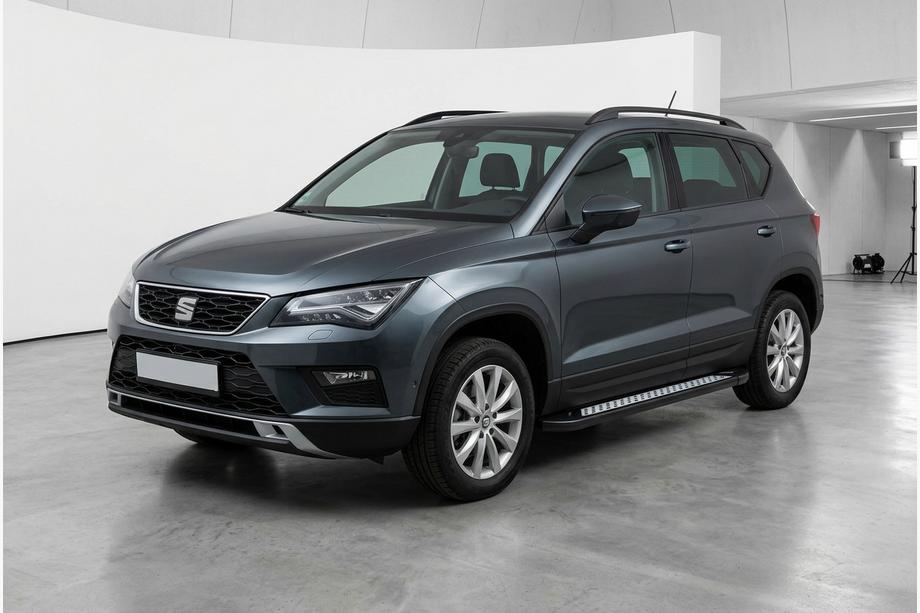 Seat Ateca 2016– Sidosteg New Vision Black (2 st, aluminium) Image