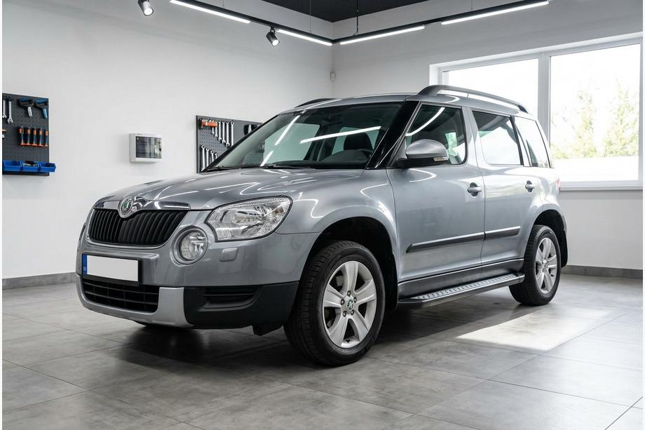 Skoda Yeti 2009–2017 Sidosteg New Vision Black (2 st, aluminium) Image