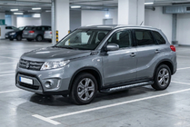 Suzuki Vitara 2015– Sidosteg New Vision Black (2 st, aluminium) foto 1