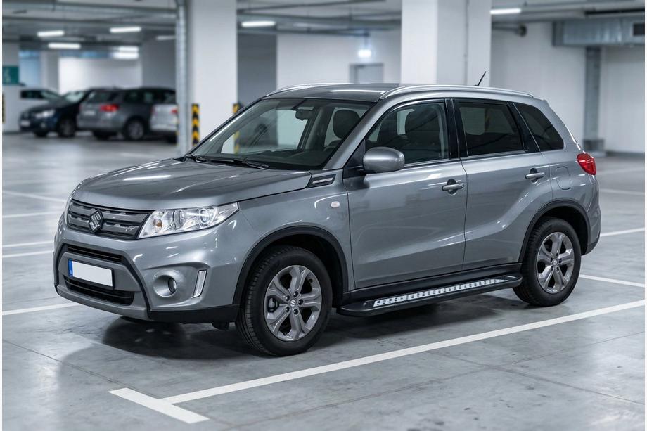 Suzuki Vitara 2015– Sidosteg New Vision Black (2 st, aluminium) Image
