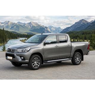 Sidosteg New Vision Black (2 st, aluminium) Toyota Hilux 2015– foto 1