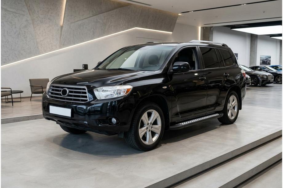 Toyota Highlander 2008–2013 Sidosteg New Vision Black (2 st, aluminium) Image