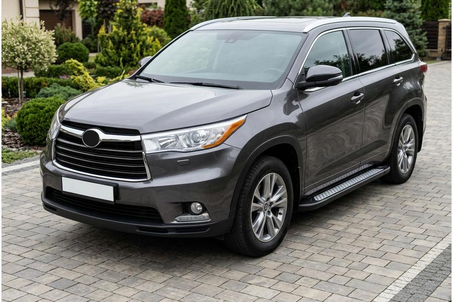Toyota Highlander 2013–2019 Sidosteg New Vision Black (2 st, aluminium) Image