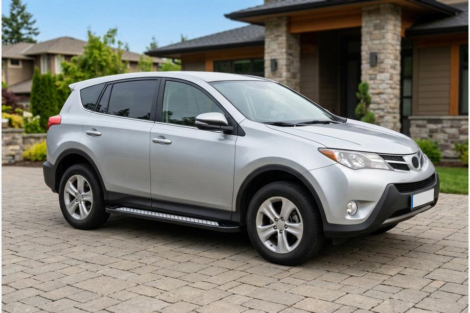 Toyota Rav 4 2013–2018 Sidosteg New Vision Black (2 st, aluminium) Image