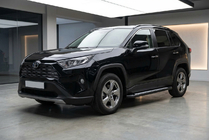 Toyota Rav 4 2019–2025 Sidosteg New Vision Black (2 st, aluminium) foto 1