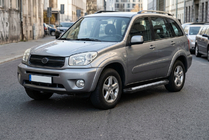 Toyota Rav 4 2001–2005 Sidosteg New Vision Black (2 st, aluminium) foto 1