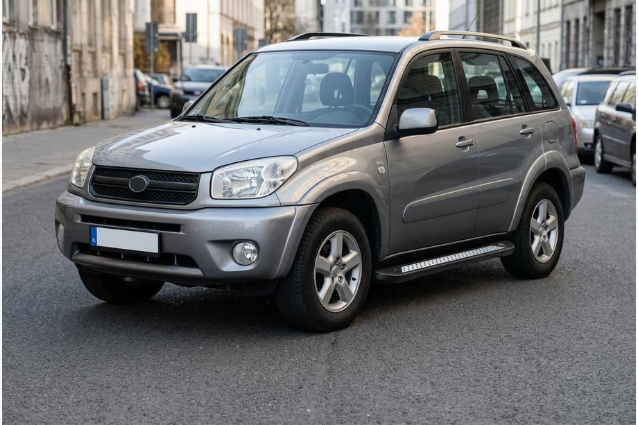 Toyota Rav 4 2001–2005 Sidosteg New Vision Black (2 st, aluminium) Image