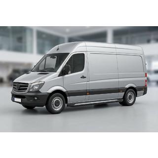 Sidosteg New Vision Black (2 st, aluminium) Volkswagen Crafter 2006–2016 foto 1