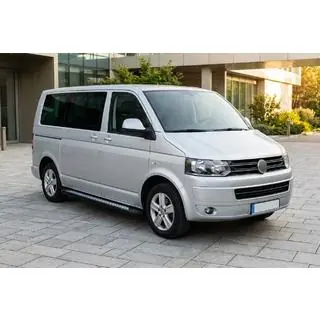 Sidosteg New Vision Black (2 st, aluminium) Volkswagen T5 2010–2015 foto 1