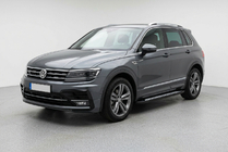 Volkswagen Tiguan 2016–2023 Sidosteg New Vision Black (2 st, aluminium) foto 1
