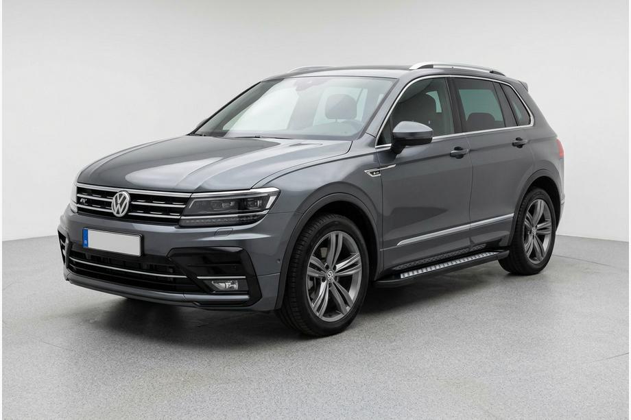Volkswagen Tiguan 2016–2023 Sidosteg New Vision Black (2 st, aluminium) Image