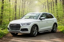 Audi Q5 2017–2025 Sidosteg Tayga V2 (2 st, aluminium) foto 1