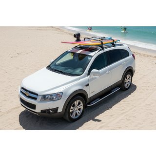 Sidosteg Tayga V2 (2 st, aluminium) Chevrolet Captiva 2006–2019 foto 1