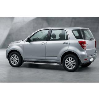 Sidosteg Tayga V2 (2 st, aluminium) Daihatsu Terios 2006–2017 foto 1