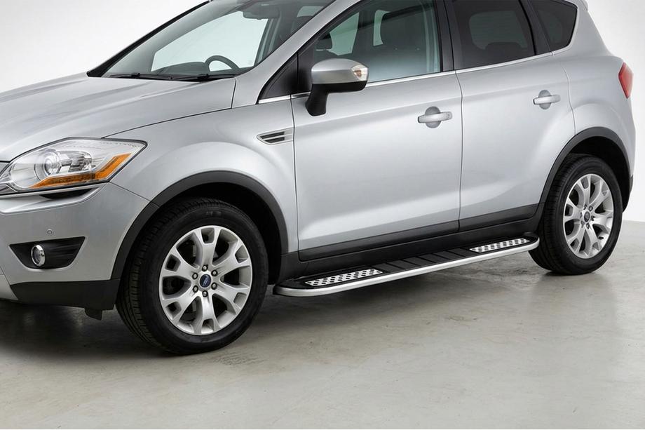 Ford Kuga 2008–2013 Sidosteg Tayga V2 (2 st, aluminium) Image