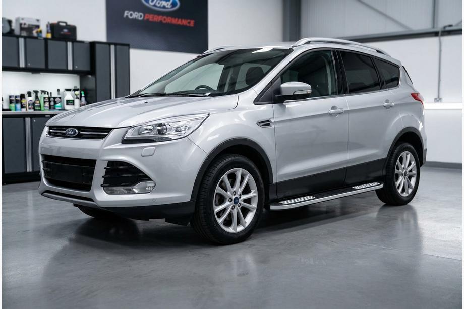 Ford Kuga/Escape 2013–2019 Sidosteg Tayga V2 (2 st, aluminium) Image