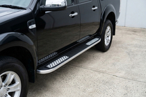 Ford Ranger 2007–2011 Sidosteg Tayga V2 (2 st, aluminium) foto 1