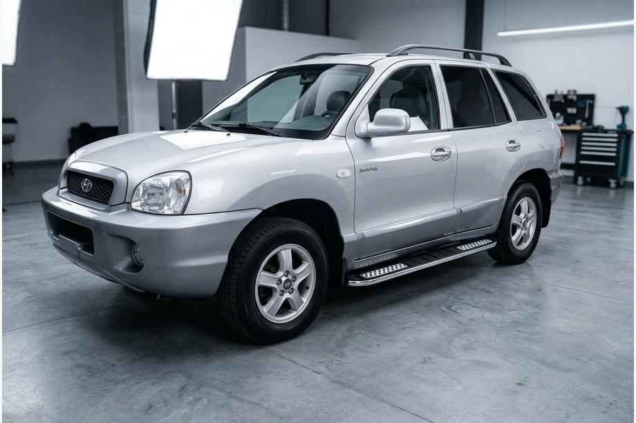 Hyundai Santa Fe 1 2000–2006 Sidosteg Tayga V2 (2 st, aluminium) Image