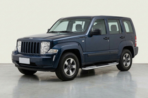 Jeep Cherokee/Liberty 2007–2013 Sidosteg Tayga V2 (2 st, aluminium) foto 1