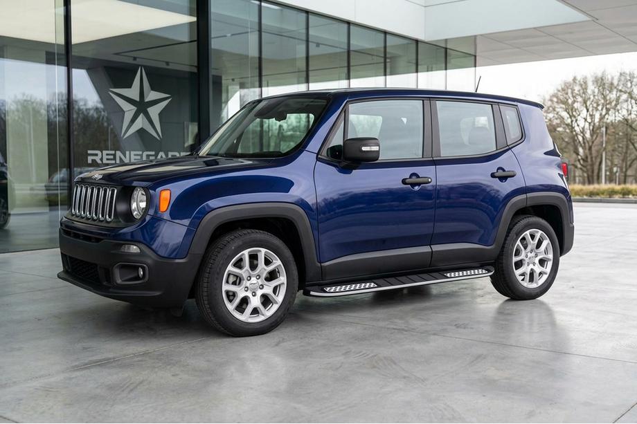 Jeep Renegade 2014– Sidosteg Tayga V2 (2 st, aluminium) Image