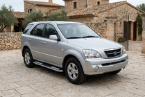 Kia Sorento I BL 2002–2009 Sidosteg Tayga V2 (2 st, aluminium) foto 1