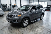 Kia Sorento II XM 2009–2014 Sidosteg Tayga V2 (2 st, aluminium) 2013-2016 foto 1