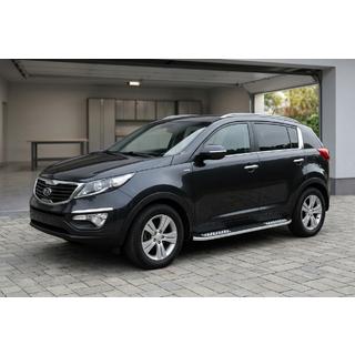 Sidosteg Tayga V2 (2 st, aluminium) Kia Sportage 2010–2015 foto 1
