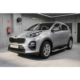 Sidosteg Tayga V2 (2 st, aluminium) Kia Sportage 2015–2021 foto 1