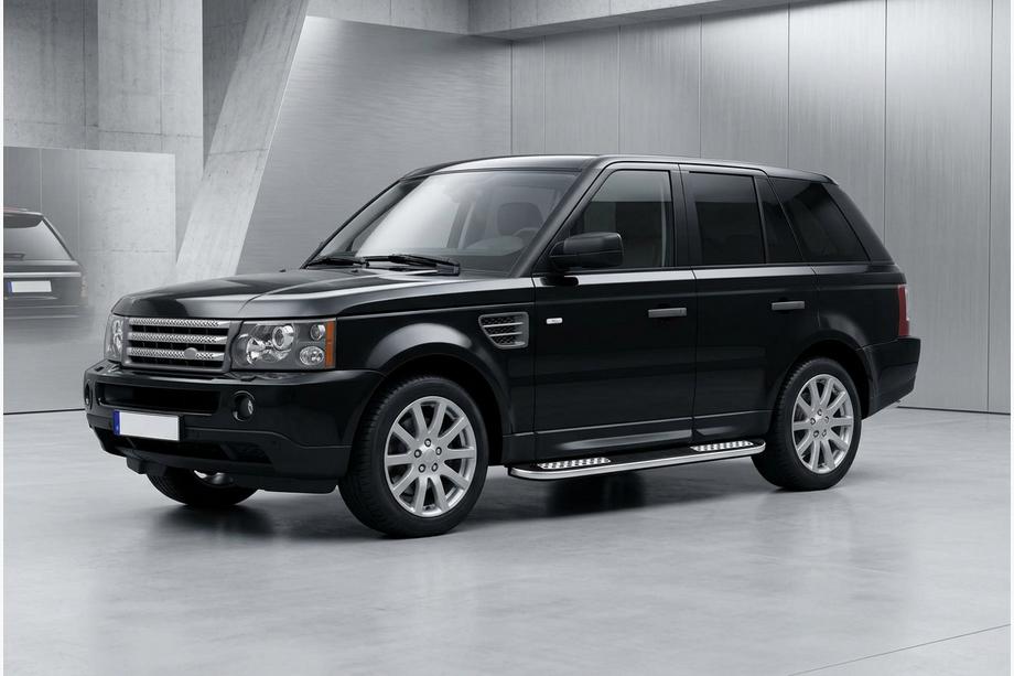 Range Rover Sport 2005–2013 Sidosteg Tayga V2 (2 st, aluminium) Image