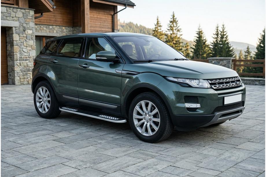 Range Rover Evoque 2012–2018 Sidosteg Tayga V2 (2 st, aluminium) Image