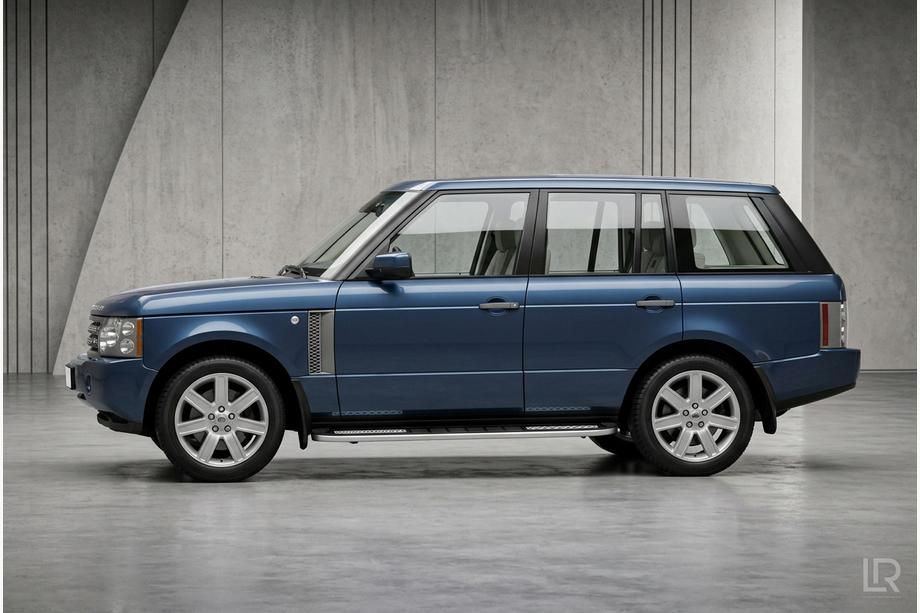 Range Rover III L322 2002–2012 Sidosteg Tayga V2 (2 st, aluminium) Image
