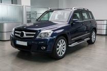 Mercedes GLK class X204 2008–2015 Sidosteg Tayga V2 (2 st, aluminium) foto 1
