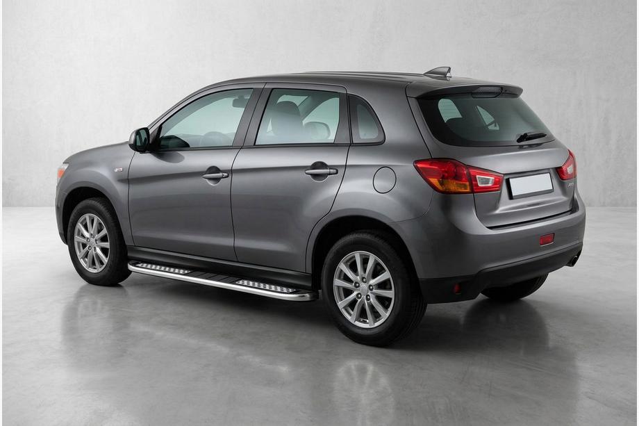 Mitsubishi ASX 2010–2023 Sidosteg Tayga V2 (2 st, aluminium) Image