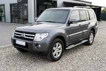Mitsubishi Pajero Wagon IV 2006–2021 Sidosteg Tayga V2 (2 st, aluminium) foto 1
