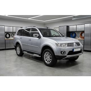Sidosteg Tayga V2 (2 st, aluminium) Mitsubishi Pajero Sport 2008–2015 foto 1