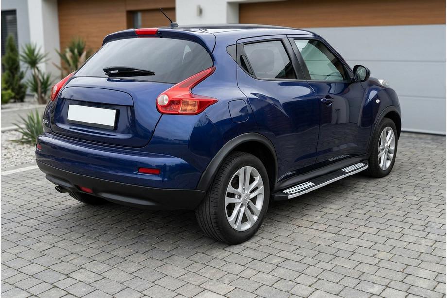 Nissan Juke 2010–2019 Sidosteg Tayga V2 (2 st, aluminium) Image