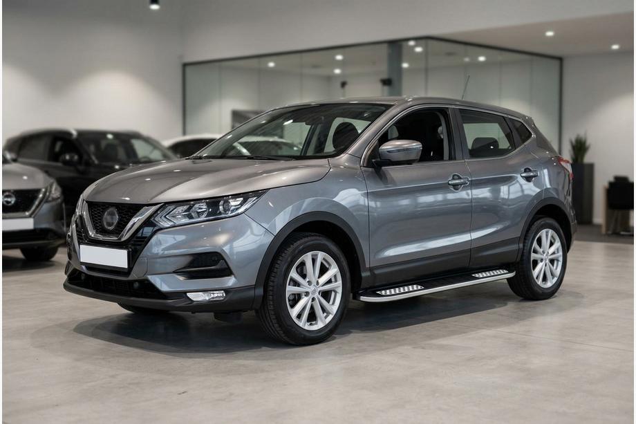 Nissan Qashqai 2014–2021 Sidosteg Tayga V2 (2 st, aluminium) Image