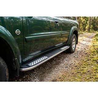 Sidosteg Tayga V2 (2 st, aluminium) foto 1