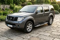 Nissan Pathfinder R51 2005–2014 Sidosteg Tayga V2 (2 st, aluminium) foto 1