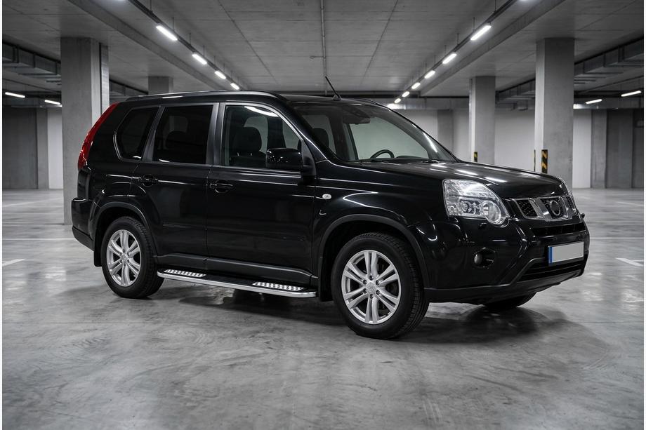 Nissan X-trail T31 2007–2014 Sidosteg Tayga V2 (2 st, aluminium) Image