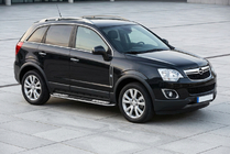 Opel Antara 2006–2017 Sidosteg Tayga V2 (2 st, aluminium) 2007-2015 foto 1