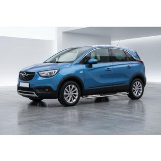 Sidosteg Tayga V2 (2 st, aluminium) Opel Crossland X 2017–2024 foto 1
