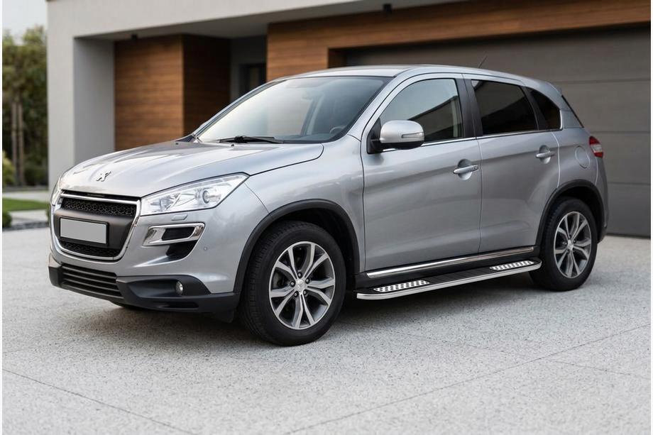 Peugeot 4008 2012–2017 Sidosteg Tayga V2 (2 st, aluminium) Image
