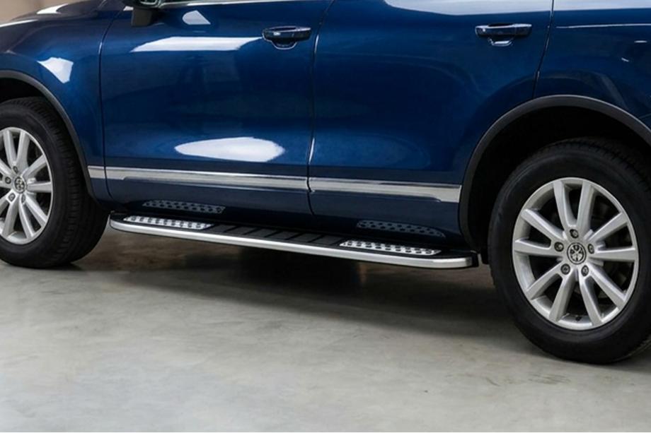 Porsche Cayenne 2003–2010 Sidosteg Tayga V2 (2 st, aluminium) Image