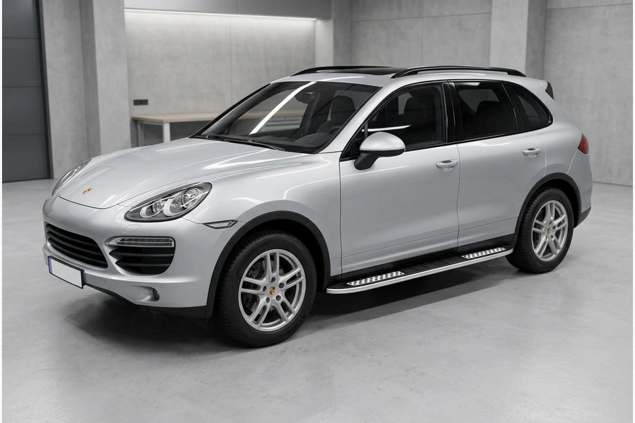 Porsche Cayenne 2010–2017 Sidosteg Tayga V2 (2 st, aluminium) Image