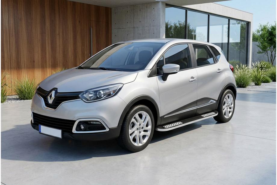 Renault Captur 2013–2019 Sidosteg Tayga V2 (2 st, aluminium) Image