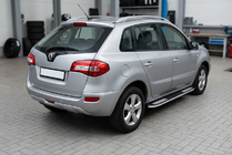 Renault Koleos 2008–2016 Sidosteg Tayga V2 (2 st, aluminium) foto 1