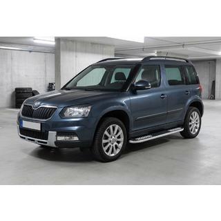 Sidosteg Tayga V2 (2 st, aluminium) Skoda Yeti 2009–2017 foto 1