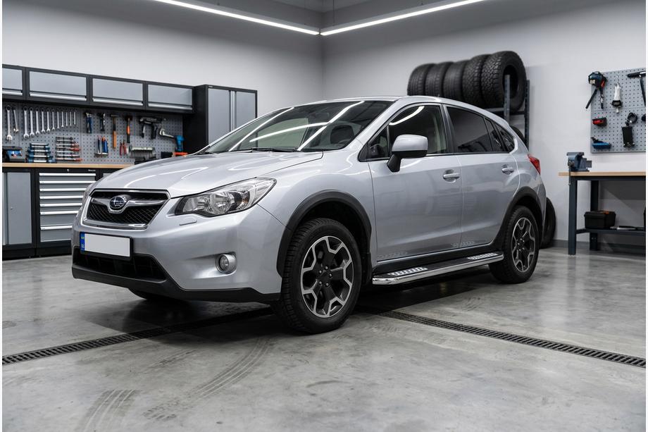 Subaru XV 2011–2017 Sidosteg Tayga V2 (2 st, aluminium) Image