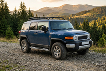 Toyota FJ Cruiser 2006–2022 Sidosteg Tayga V2 (2 st, aluminium) foto 1